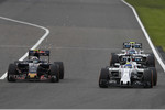 Foto zur News: Carlos Sainz (Toro Rosso), Felipe Massa (Williams) und Valtteri Bottas (Williams)