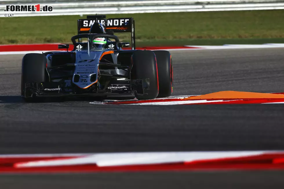 Foto zur News: Sergio Perez (Force India)