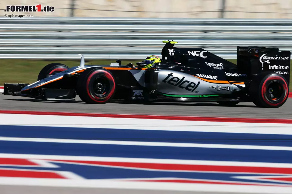 Foto zur News: Sergio Perez (Force India)