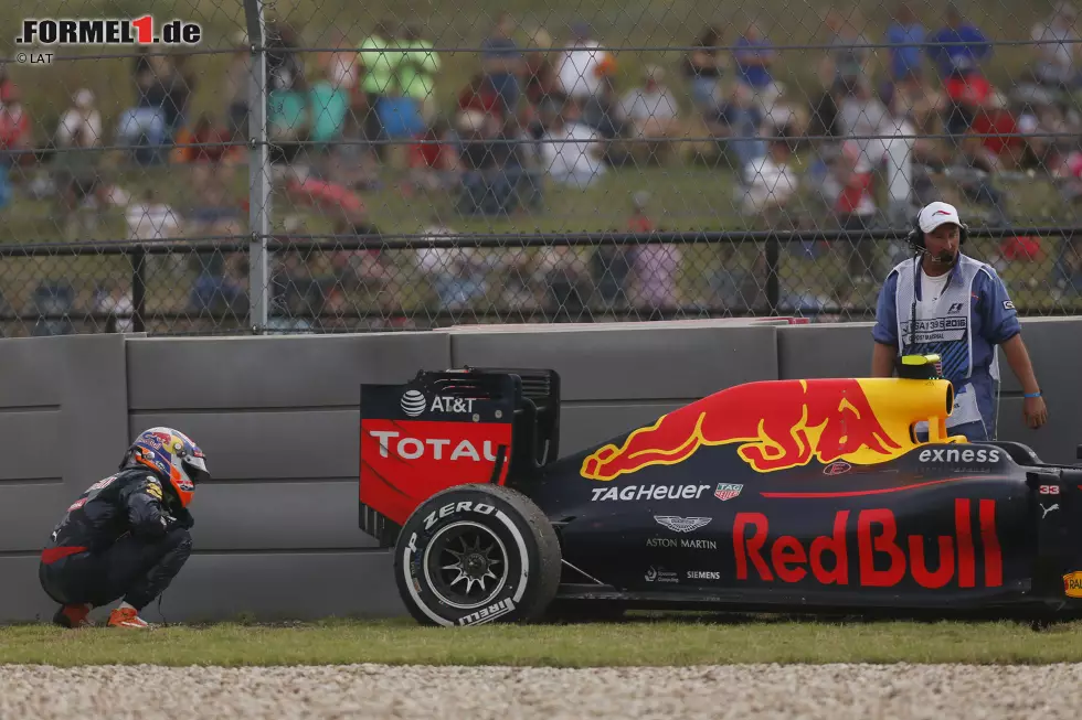 Foto zur News: Max Verstappen bekleckerte sich in Austin nicht gerade mit Ruhm. Jetzt durch die 19 besten Fotos des Rennens in Texas klicken!