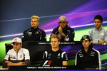 Foto zur News: Marcus Ericsson (Sauber), Carlos Sainz (Toro Rosso), Esteban Ocon (Manor), Esteban Gutierrez (Haas), Nico Rosberg (Mercedes) und Sergio Perez (Force India)
