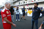 Foto zur News: Jock Clear und Daniel Ricciardo (Red Bull)