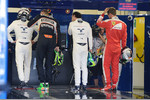 Foto zur News: Valtteri Bottas (Williams), Nico Hülkenberg (Force India), Felipe Massa (Williams) und Sebastian Vettel (Ferrari)