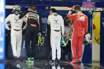 Foto zur News: Valtteri Bottas (Williams), Nico Hülkenberg (Force India), Felipe Massa (Williams) und Sebastian Vettel (Ferrari)