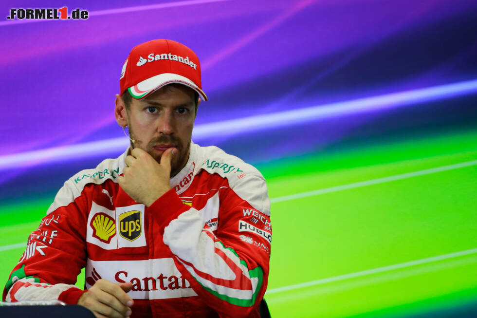 Foto zur News: Sebastian Vettel redete sich im Cockpit um Kopf und Kragen. Jetzt durch die Highlights des Rennens klicken!