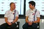 Foto zur News: Valtteri Bottas und Lance Stroll