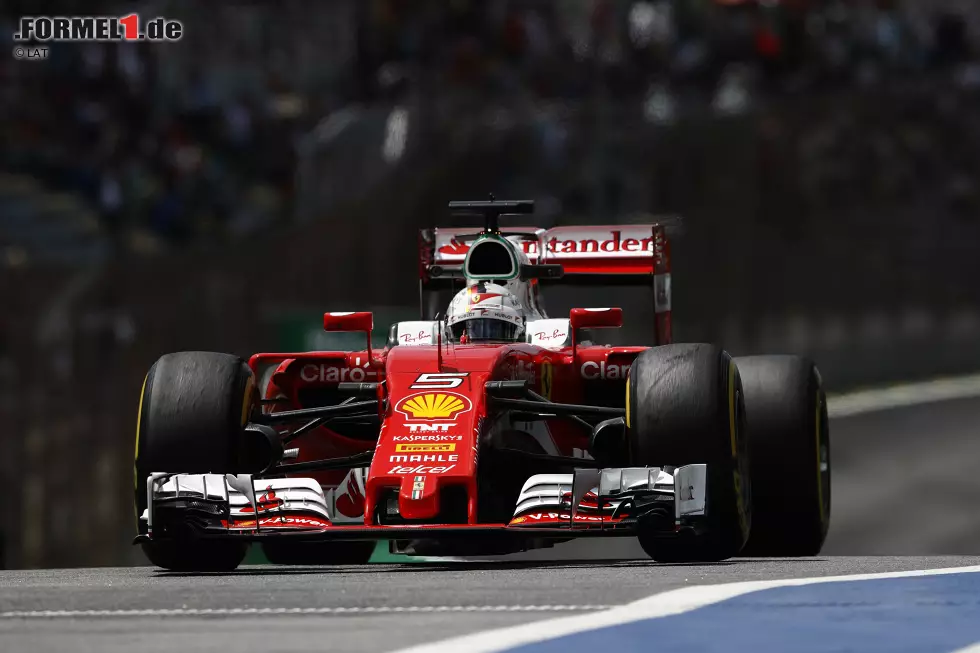 Foto zur News: Sebastian Vettel (Ferrari)