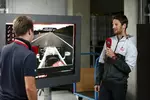 Foto zur News: Romain Grosjean (Haas) und Davide Valsecchi