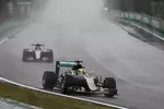 Foto zur News: Lewis Hamilton (Mercedes) und Nico Rosberg (Mercedes)