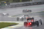 Foto zur News: Fernando Alonso (McLaren), Valtteri Bottas (Williams), Felipe Massa (Williams) und Daniil Kwjat (Toro Rosso)