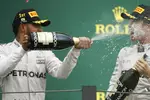 Foto zur News: Lewis Hamilton (Mercedes) und Nico Rosberg (Mercedes)