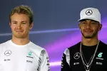 Foto zur News: Nico Rosberg (Mercedes) und Lewis Hamilton (Mercedes)