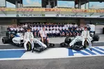 Foto zur News: Felipe Massa (Williams), Paul di Resta und Valtteri Bottas (Williams)