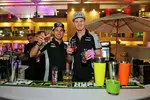 Foto zur News: Sergio Perez (Force India) und Nico Hülkenberg (Force India)