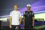 Foto zur News: Nico Rosberg (Mercedes) und Lewis Hamilton (Mercedes)