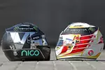 Foto zur News: Nico Rosberg (Mercedes) und Lewis Hamilton (Mercedes)