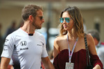 Foto zur News: Jenson Button (McLaren) mit Freundin Brittny Ward