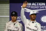 Foto zur News: Nico Rosberg (Mercedes) und Lewis Hamilton (Mercedes)