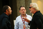 Foto zur News: Gerhard Berger, Jos Verstappen und Flavio Briatore