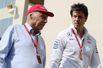 Foto zur News: Niki Lauda und Toto Wolff