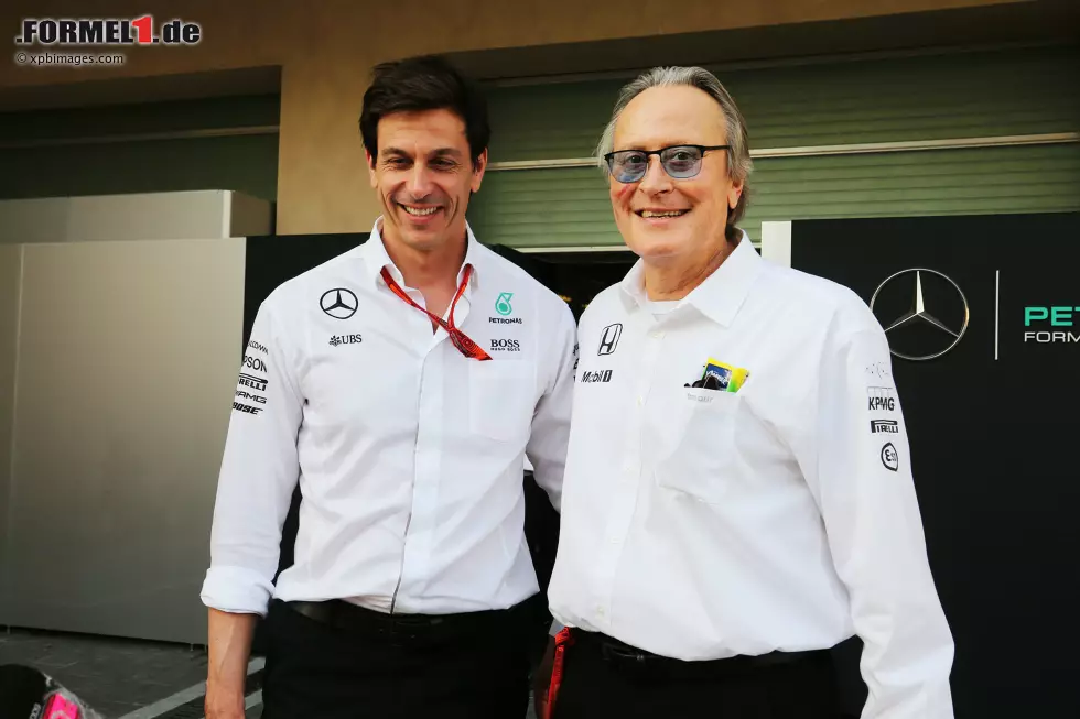 Foto zur News: Toto Wolff und Karim Ojjeh