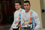 Foto zur News: Pascal Wehrlein (Manor) und Jordan King