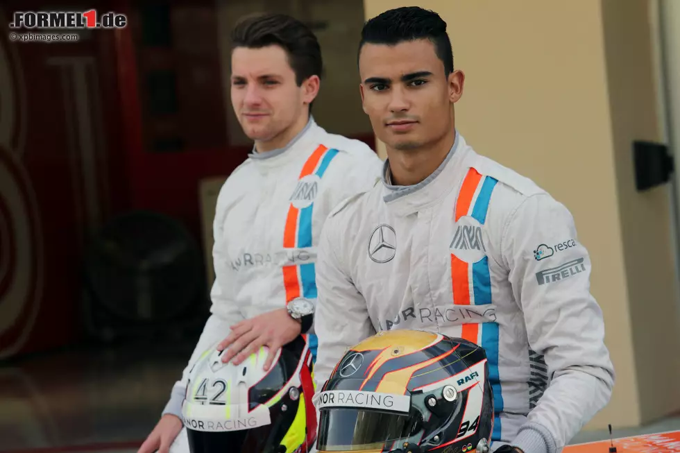 Foto zur News: Pascal Wehrlein (Manor) und Jordan King