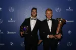 Foto zur News: Nico Rosberg (Mercedes) und und Daniel Ricciardo (Red Bull)