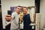 Foto zur News: Nico Rosberg mit Luksas Podolski