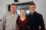 Foto zur News: Nico Rosberg mit Turn-Olympiasieger Fabian Hambüchen und dem Fußballer Joshua Kimmich