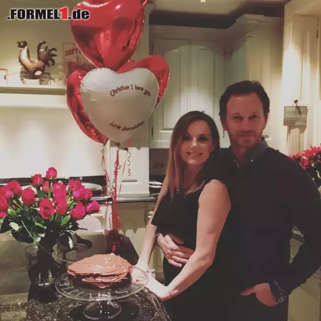 Einmal kurz ungestört: Bei Red-Bull-Teamchef Christian Horner dürfte nicht nur auf der Arbeit viel los sein. Er und sein angetrautes Ex-Spice-Girl haben Ende Januar ihr erstes gemeinsames Kind bekommen. Zweisamkeit werden sie sich da wohl hart erkämpfen müssen. Foto zur News: Einmal kurz ungestört: Bei Red-Bull-Teamchef Christian Horner dürfte nicht nur auf der Arbeit viel los sein. Er und sein angetrautes Ex-Spice-Girl haben Ende Januar ihr erstes gemeinsames Kind bekommen. Zweisamkeit werden sie sich da wohl hart erkämpfen müssen.