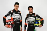 Foto zur News: Esteban Ocon (Force India) und Sergio Perez (Force India)