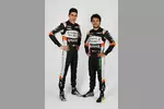 Foto zur News: Esteban Ocon (Force India) und Sergio Perez (Force India)