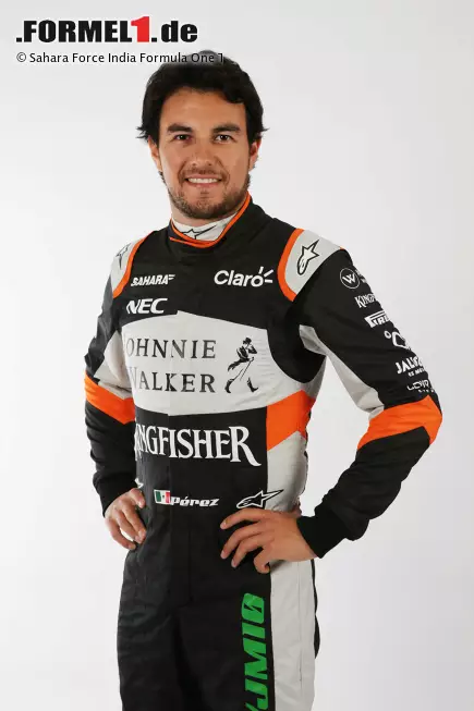 Foto zur News: Sergio Perez (Force India)