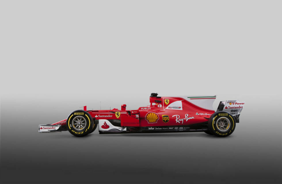 Foto zur News: Der Ferrari SF70-H ist keine Schönheit - aber ist er schnell genug für Siege? Nach zehn Jahren ohne Fahrer-WM-Titel ist das der Anspruch.