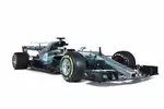 Foto zur News: Mercedes F1 W08 im Studio