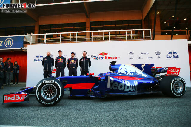 Foto zur News: Als letztes Team hat Toro Rosso seinen Formel-1-Boliden für 2017 vorgestellt.
