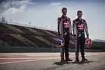 Foto zur News: Romain Grosjean und Kevin Magnussen (Haas)