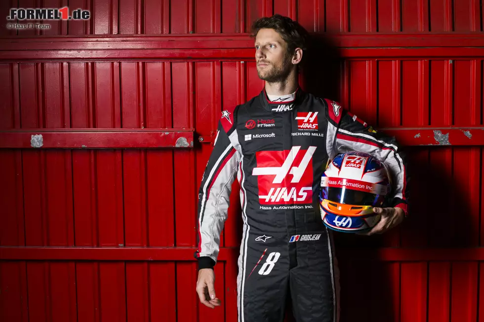 Foto zur News: Romain Grosjean (Haas)