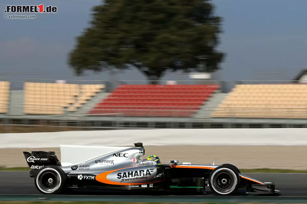 Foto zur News: Sergio Perez (Force India)