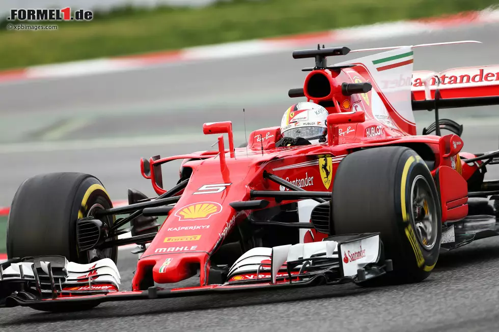 Foto zur News: Sebastian Vettel (Ferrari)