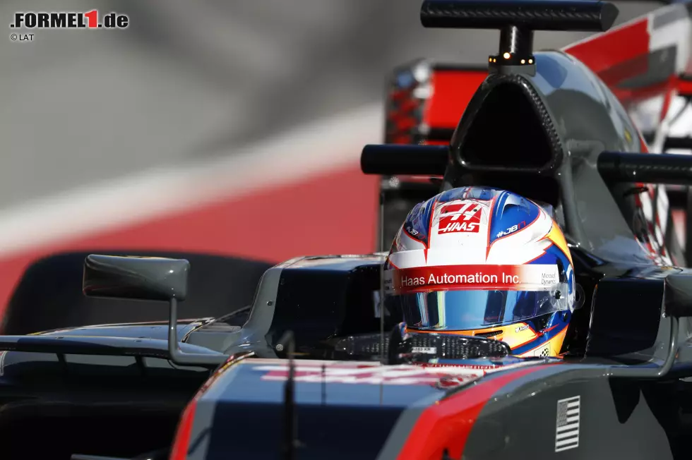 Foto zur News: Romain Grosjean (Haas)