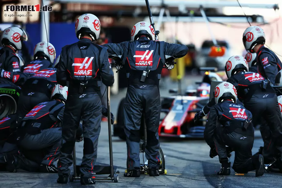 Foto zur News: Romain Grosjean (Haas)