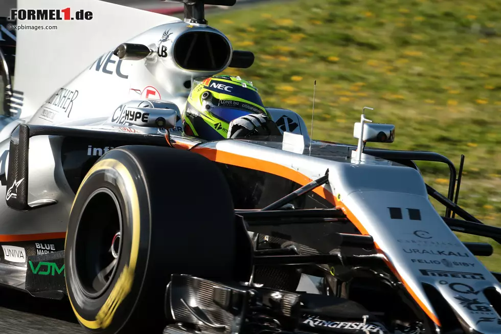 Foto zur News: Sergio Perez (Force India)