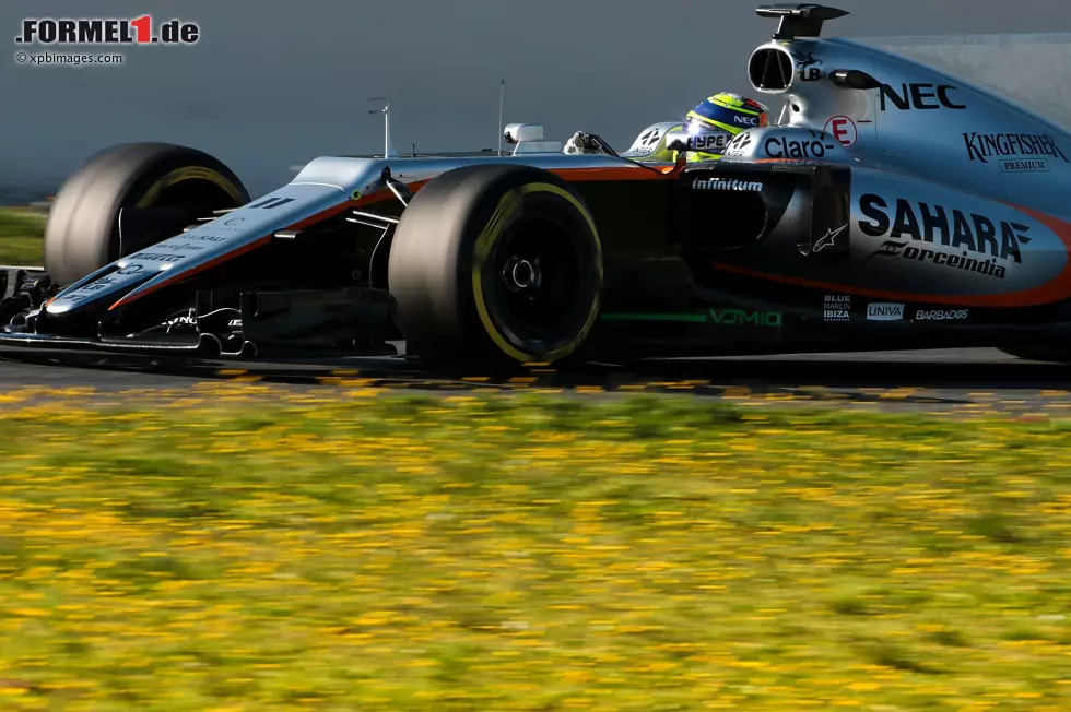 Foto zur News: Sergio Perez (Force India)