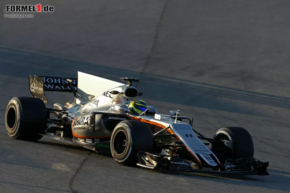 Foto zur News: Sergio Perez (Force India)