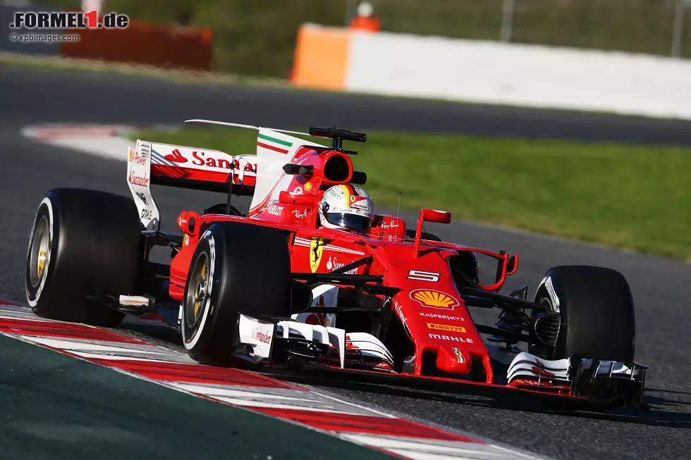 Foto zur News: Sebastian Vettel (Ferrari)