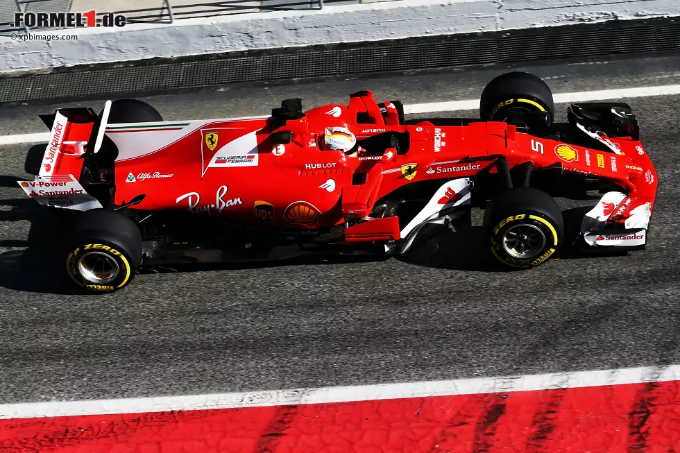 Foto zur News: Sebastian Vettel (Ferrari)