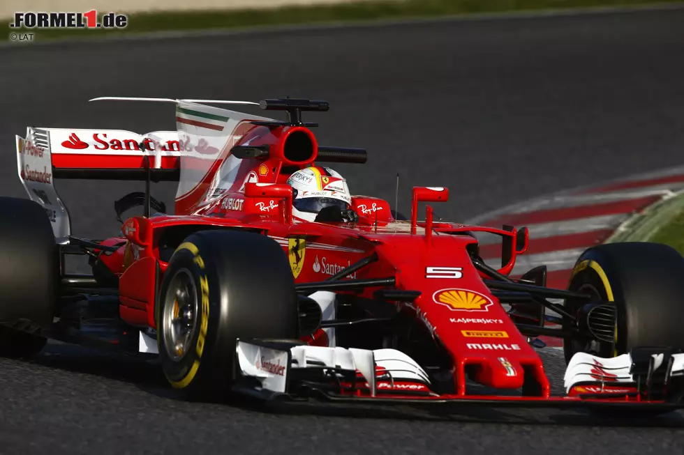 Foto zur News: Sebastian Vettel (Ferrari)