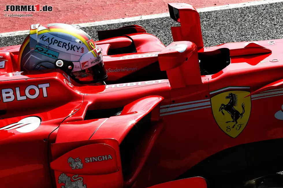 Foto zur News: Sebastian Vettel (Ferrari)